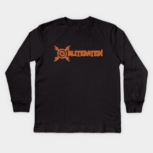OBLITERATED Kids Long Sleeve T-Shirt